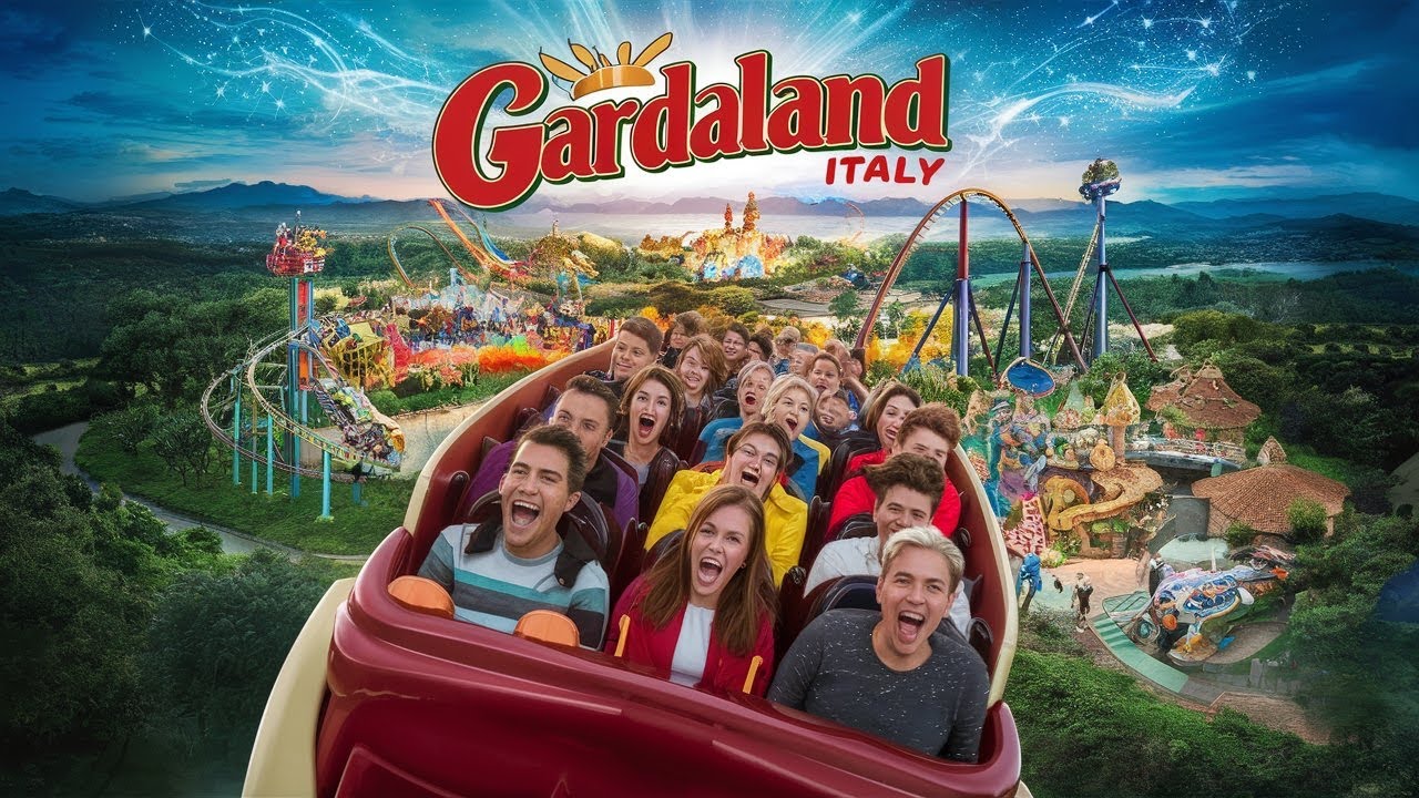 *NEW* Gardaland Italy (2025) 4k 60fps - Gardaland Vlog (verona)