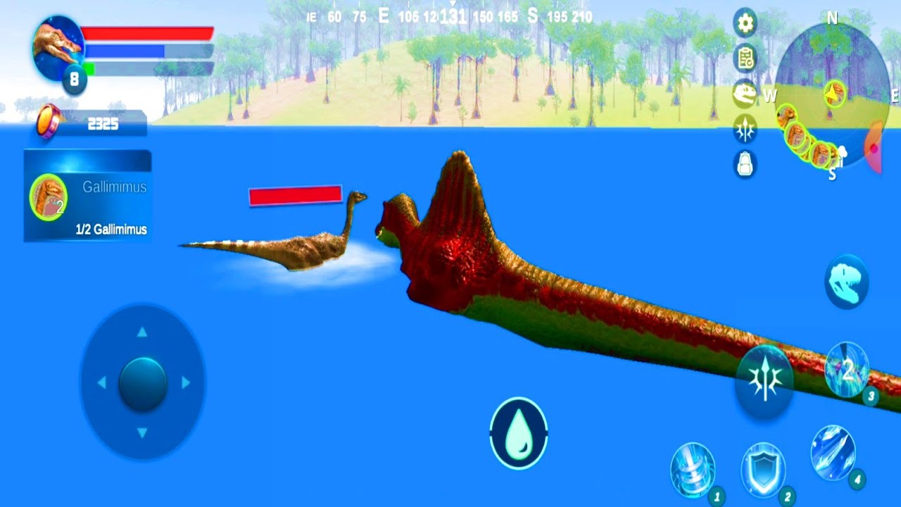 Spinosaurus Simulator - Android Gameplay #19 - Dinosaur Simulator