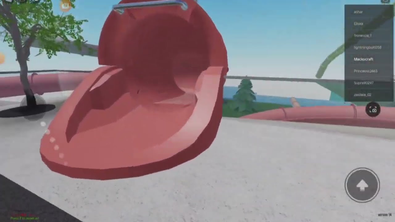 Waterslides in Mountine