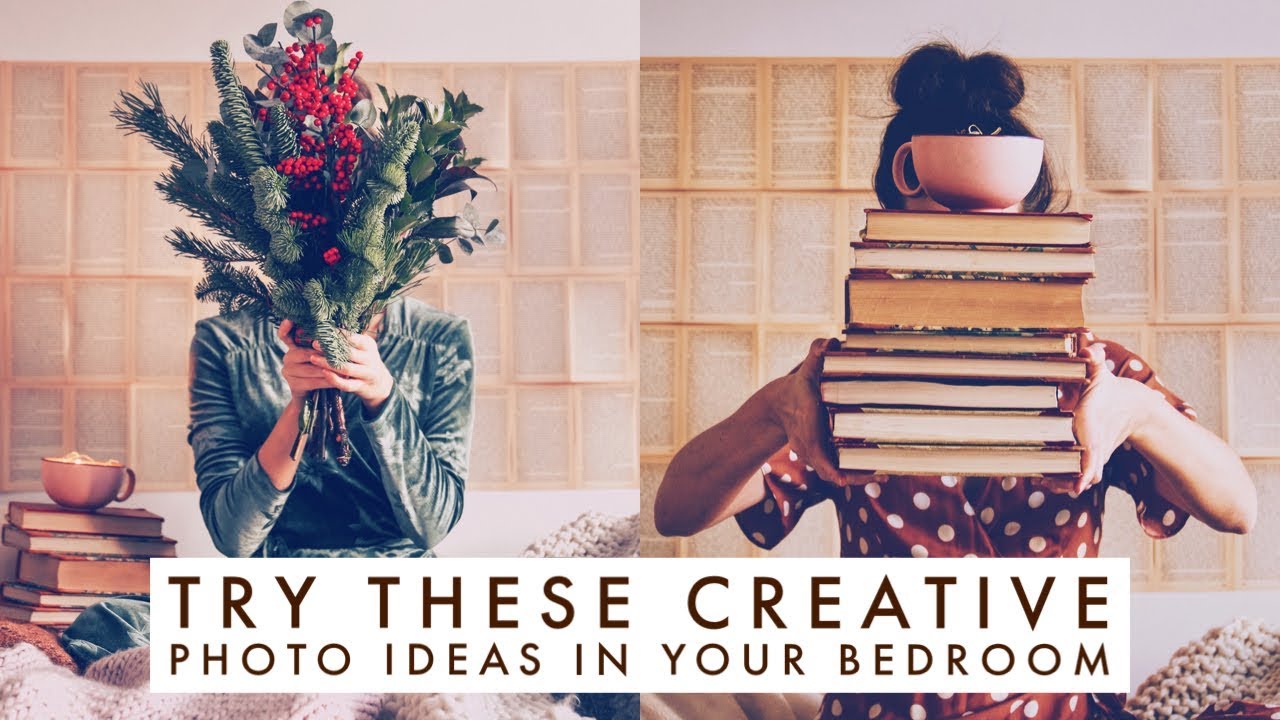 TRY THESE CREATIVE SELF PORTRAIT IDEAS AT HOME (bedroom edition)