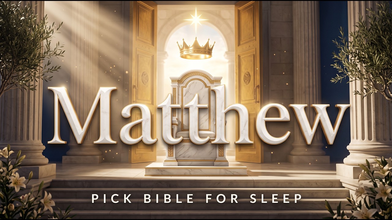 Fall Asleep to the Gospel of Matthew Like Never Before | Holy Bible Audio for Deep Sleep