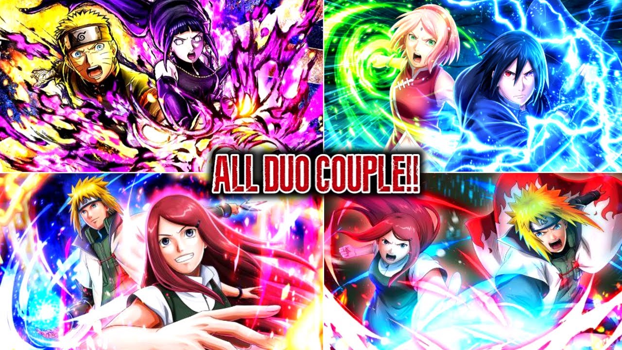All Duo Couple Units Showcase - Naruto x Boruto Ninja Voltage