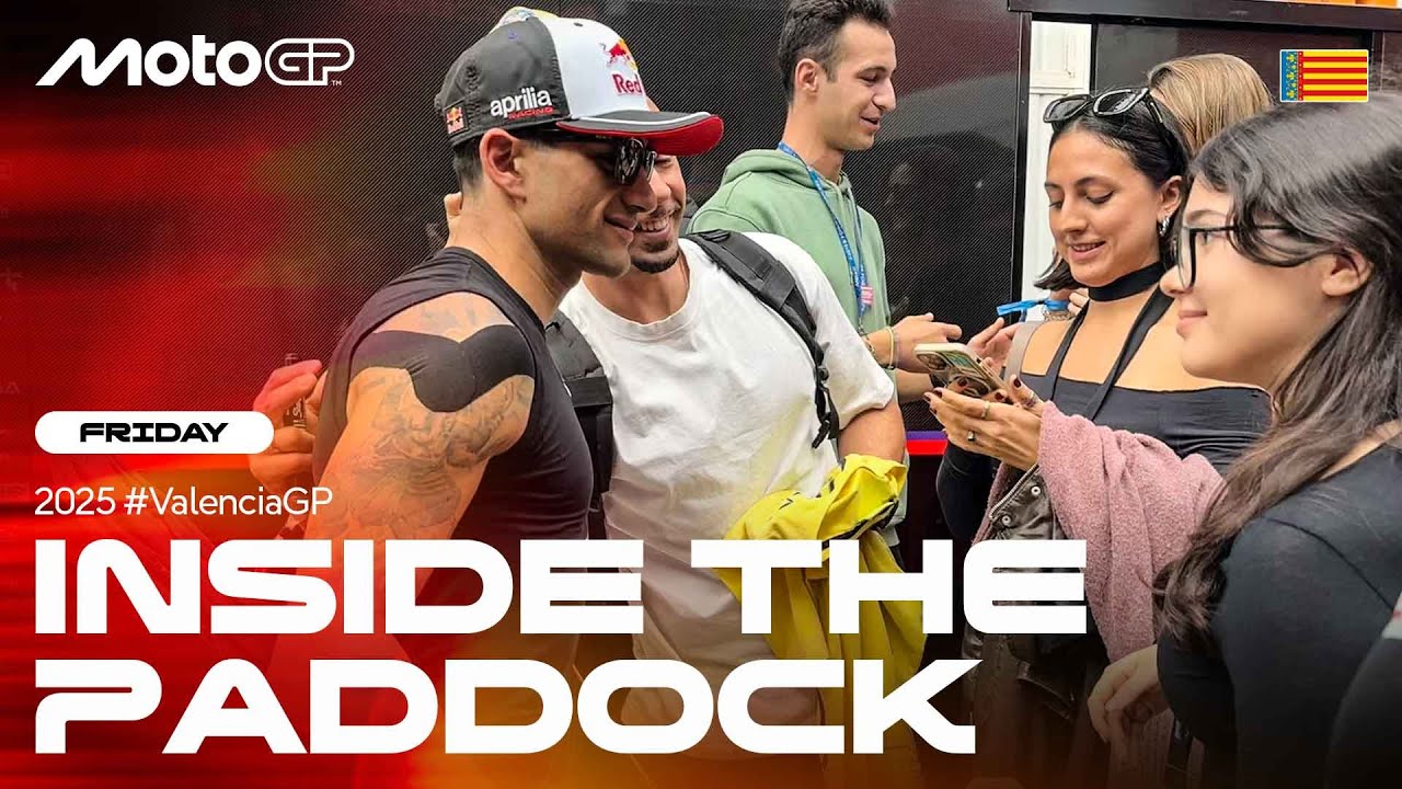 Inside The Paddock returns to Valencia! 🙌 | 2025 Valencia GP
