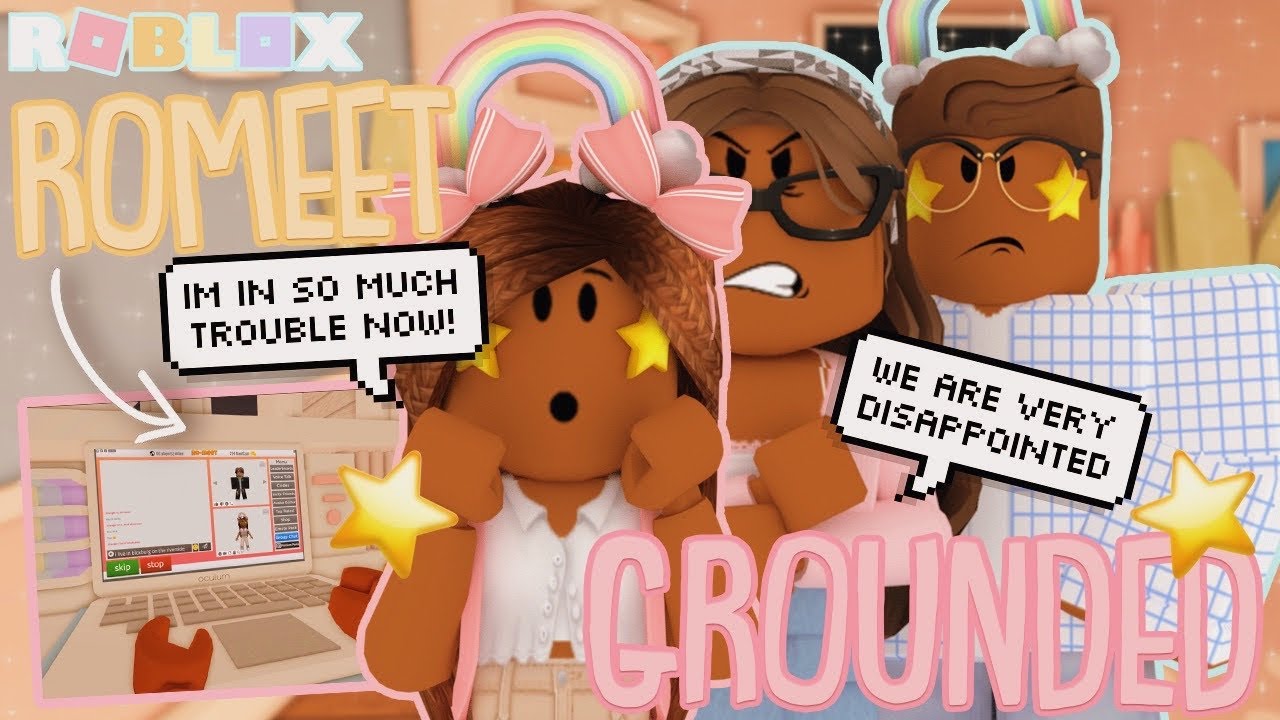 We CAUGHT OUR 8 YEAR OLD On ROMEET? *SHE'S GROUNDED* Roblox Bloxburg Roleplay