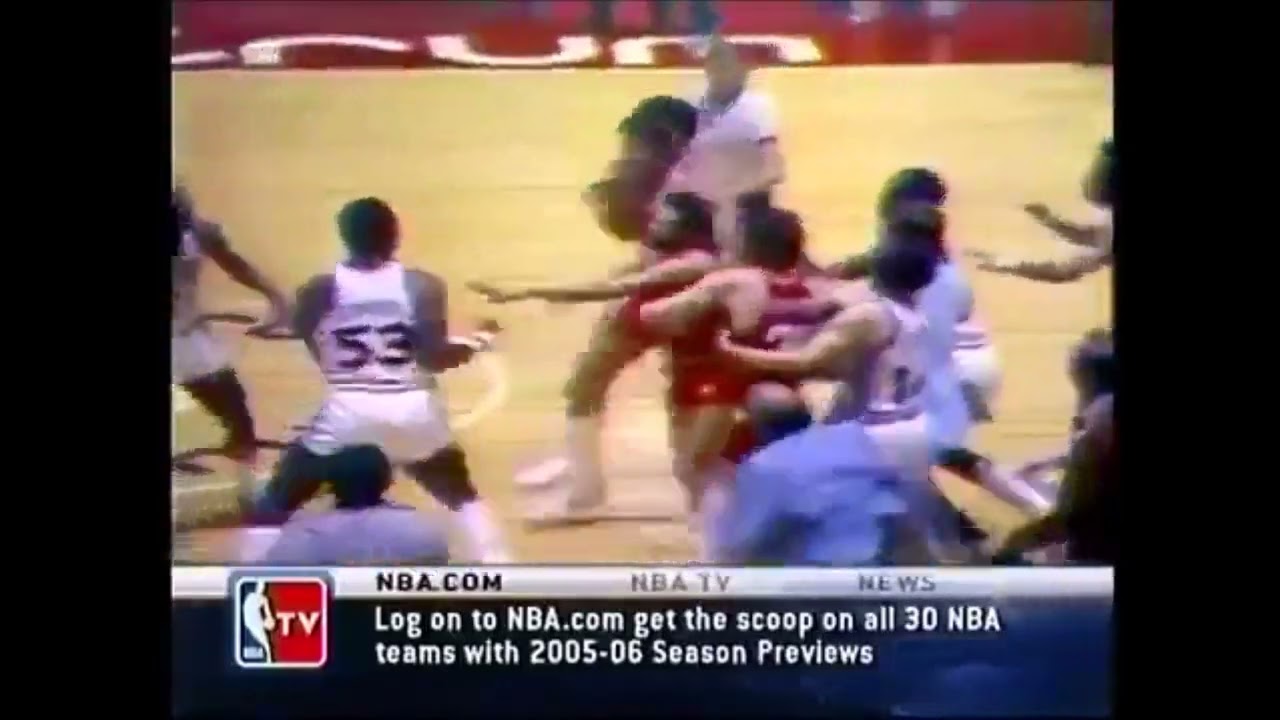 1977 NBA Finals fight Maurice Lucas vs Darryl Dawkins