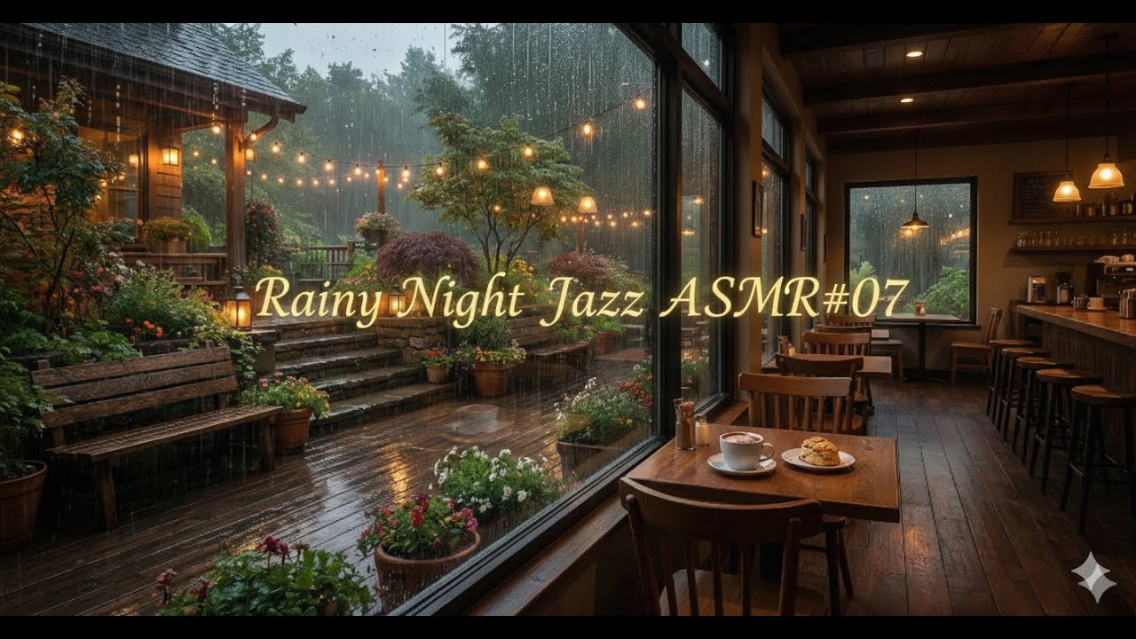 Rainy Night Jazz – 조용한 밤을 위한 감성 재즈 ASMR#07