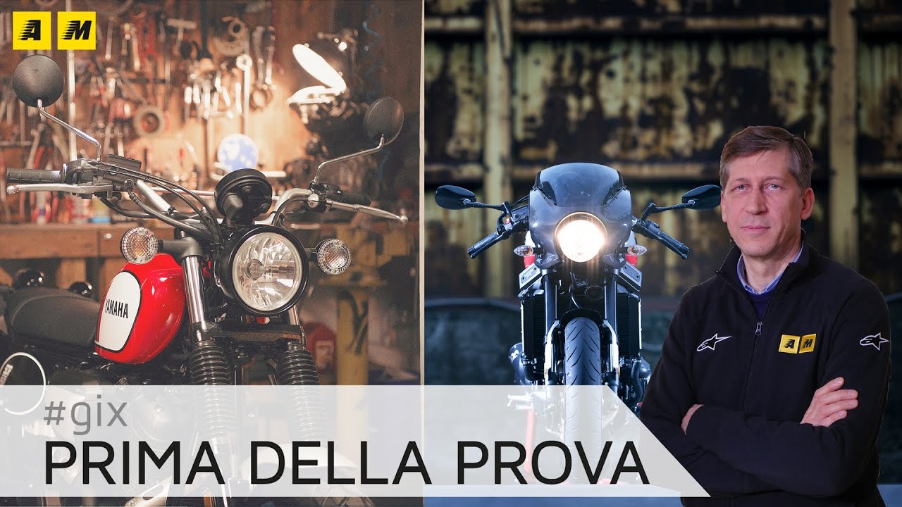 Prima della prova: Yamaha SCR 950 e SXR 900 Abarth 2017