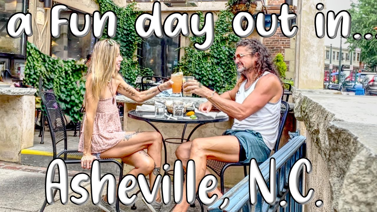 A must try place to eat in Downtown Asheville + Strolling the Woolworth art walk.
