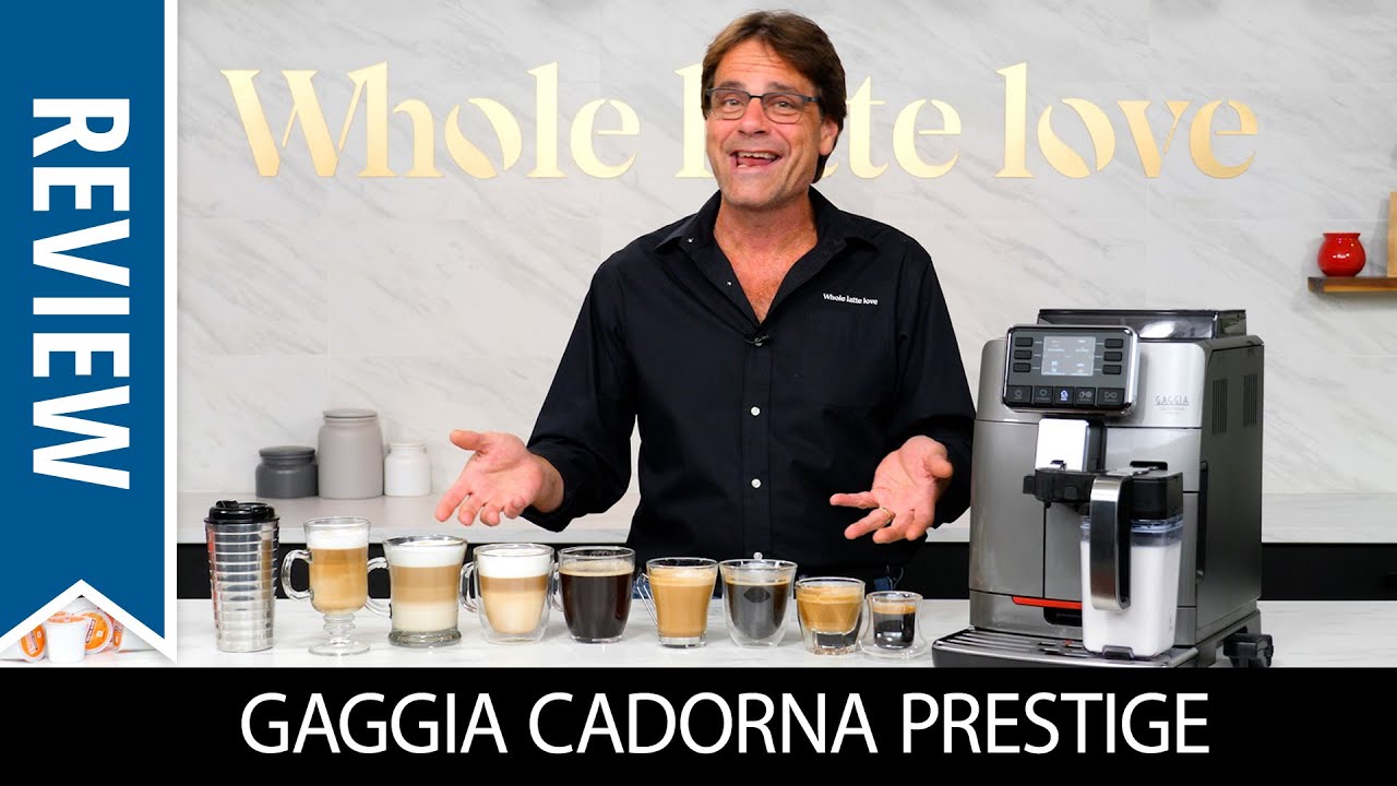 Review: Gaggia Cadorna Prestige Super-Automatic Espresso Machine - Black Friday/Cyber Monday Bonus