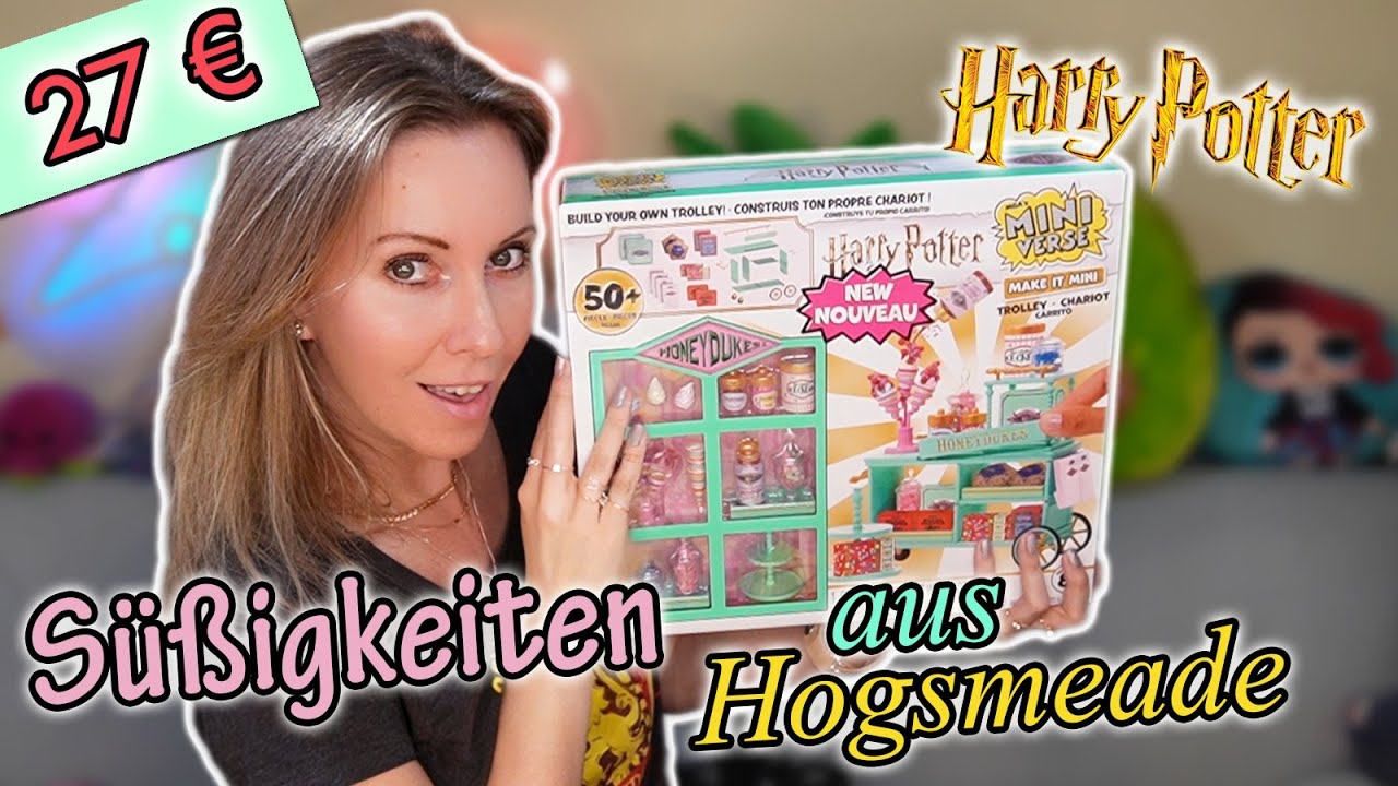 💫 AESTHETIC! Der Harry Potter Trolley von Miniverse ✨ Süßigkeiten Wagen basteln 🍬 DIY