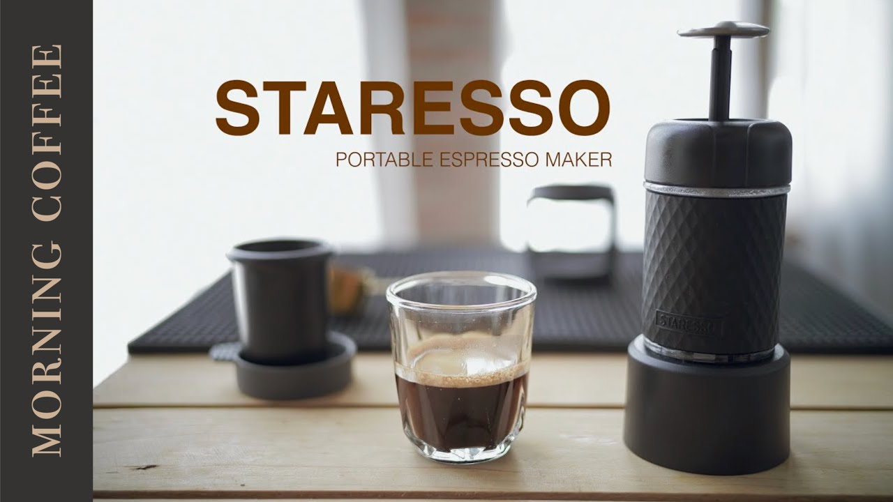 MORNING COFFEE | STARESSO | PORTABLE ESPRESSO MAKER
