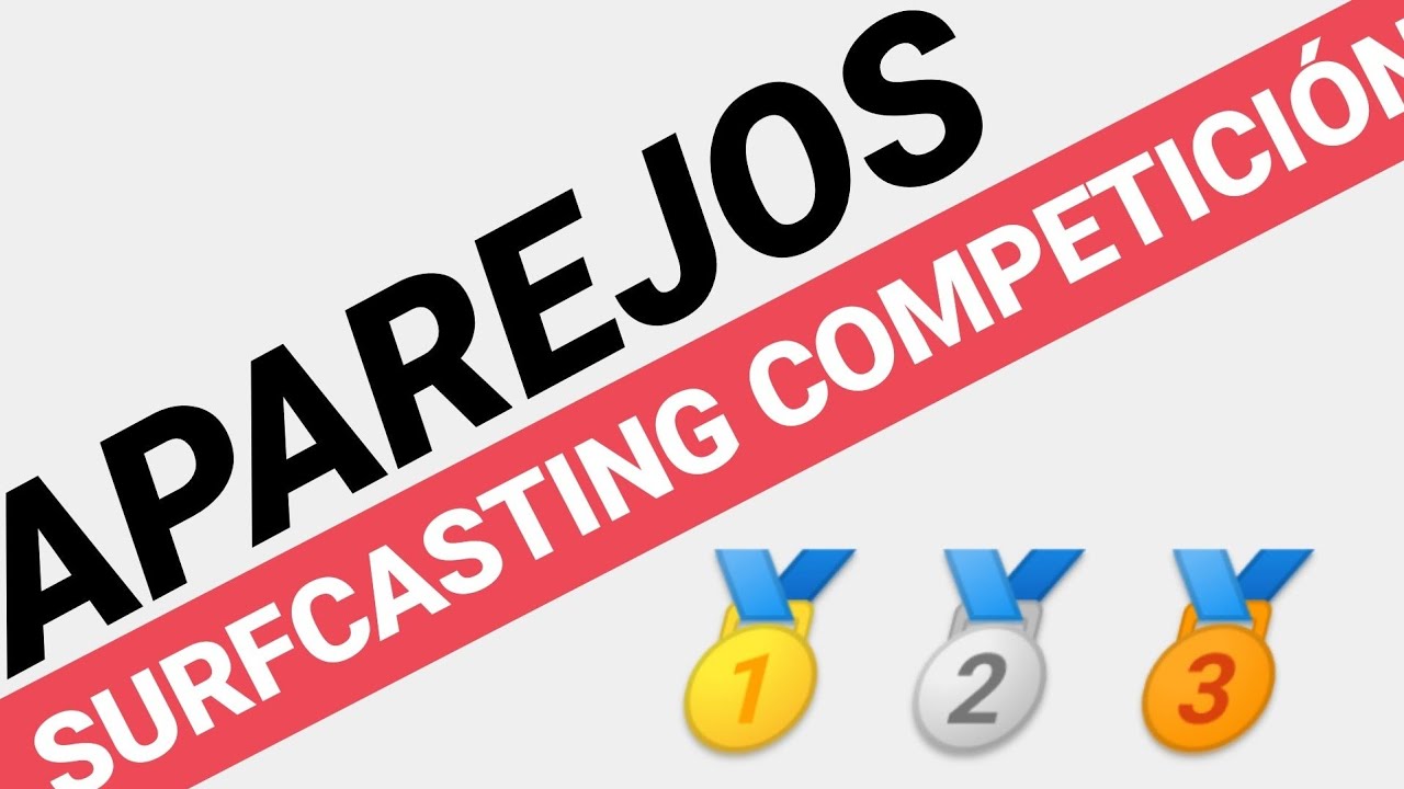 🥇🥈🥉 EXPLICACIÓN sobre aparejos surfcasting COMPETICION 🎣🎣🐟🐟