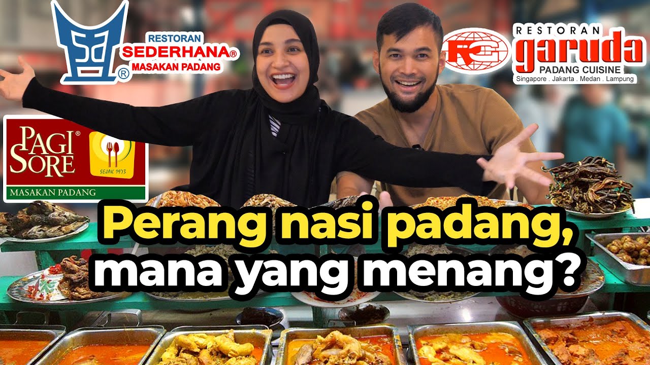 MUKBANG PERANG NASI PADANGGGGG ,MANA YANG FAVORITE?