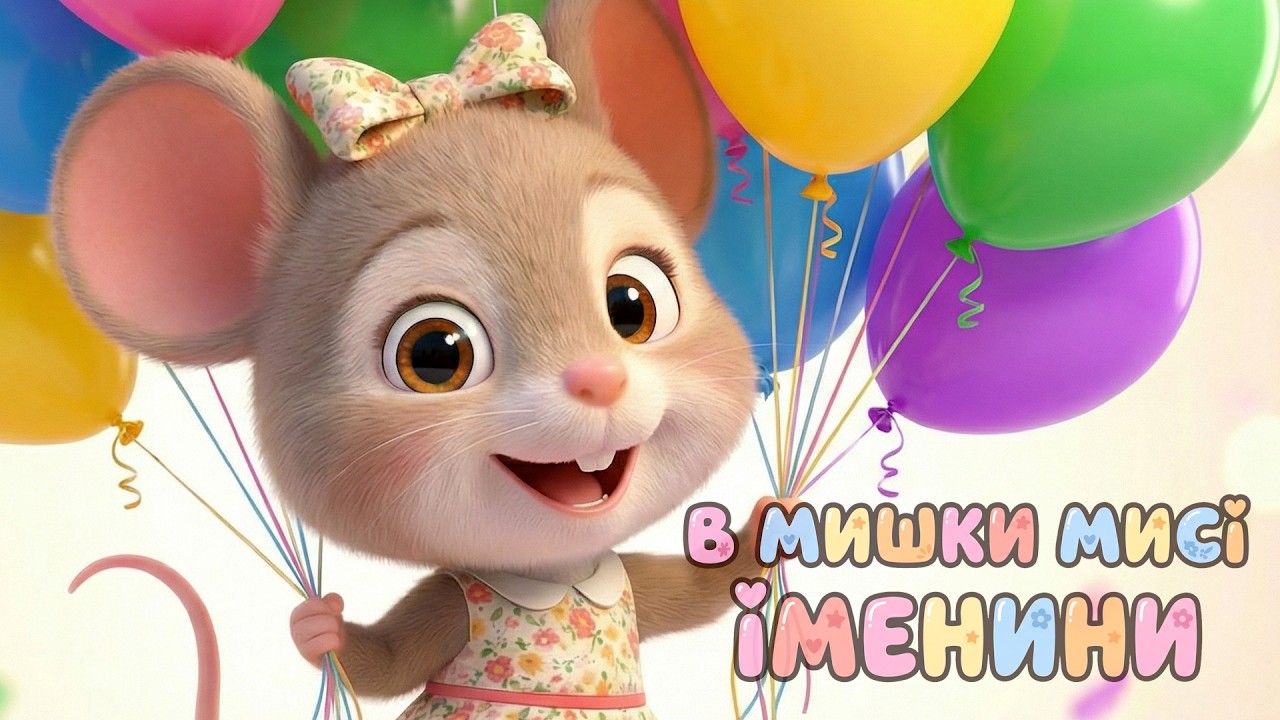 В МИШКИ МИСІ ІМЕНИНИ – Пісні для дітей – ТРАЛЯЛЯТКО