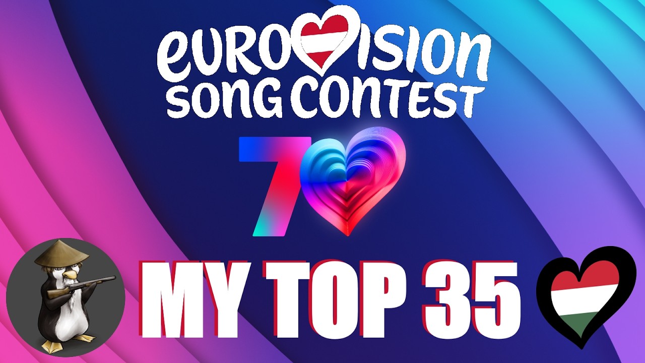 EUROVISION SONG CONTEST 2026 - MY TOP35 (From Hungary)