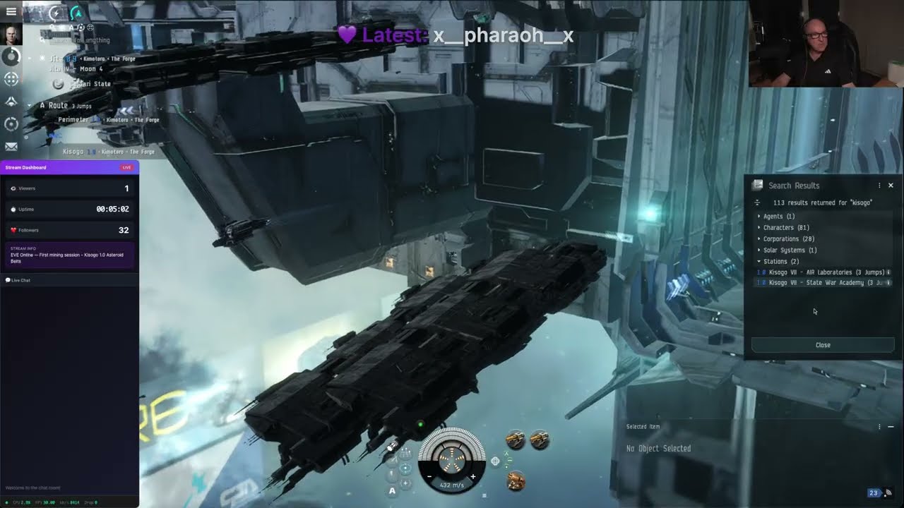 Eve newb - First mining mission - Kisogo 1.0 - Venture - Recorded in 4k.