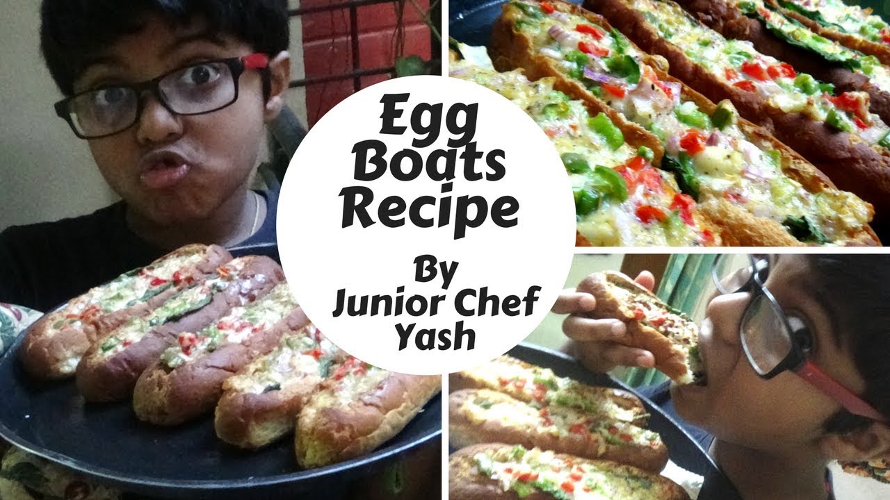Egg Boats Recipe | Cheesy Baked Egg Boats recipe | How to make egg boats