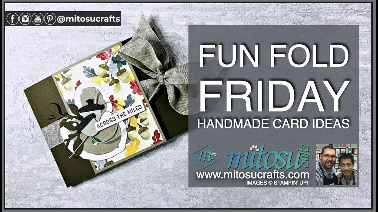 Fun Fold Friday Episode 54 - Extended Gate Fold #FunFoldFriday