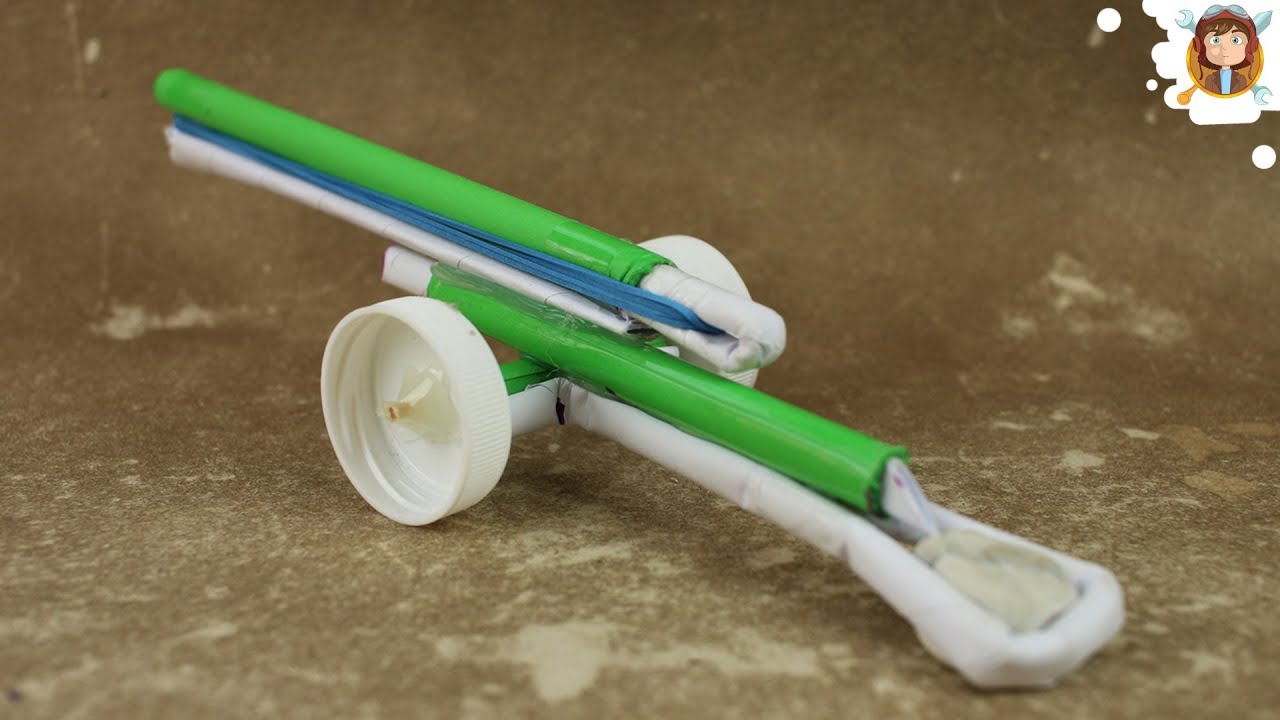 Cómo Hacer un Cañon Casero de Papel