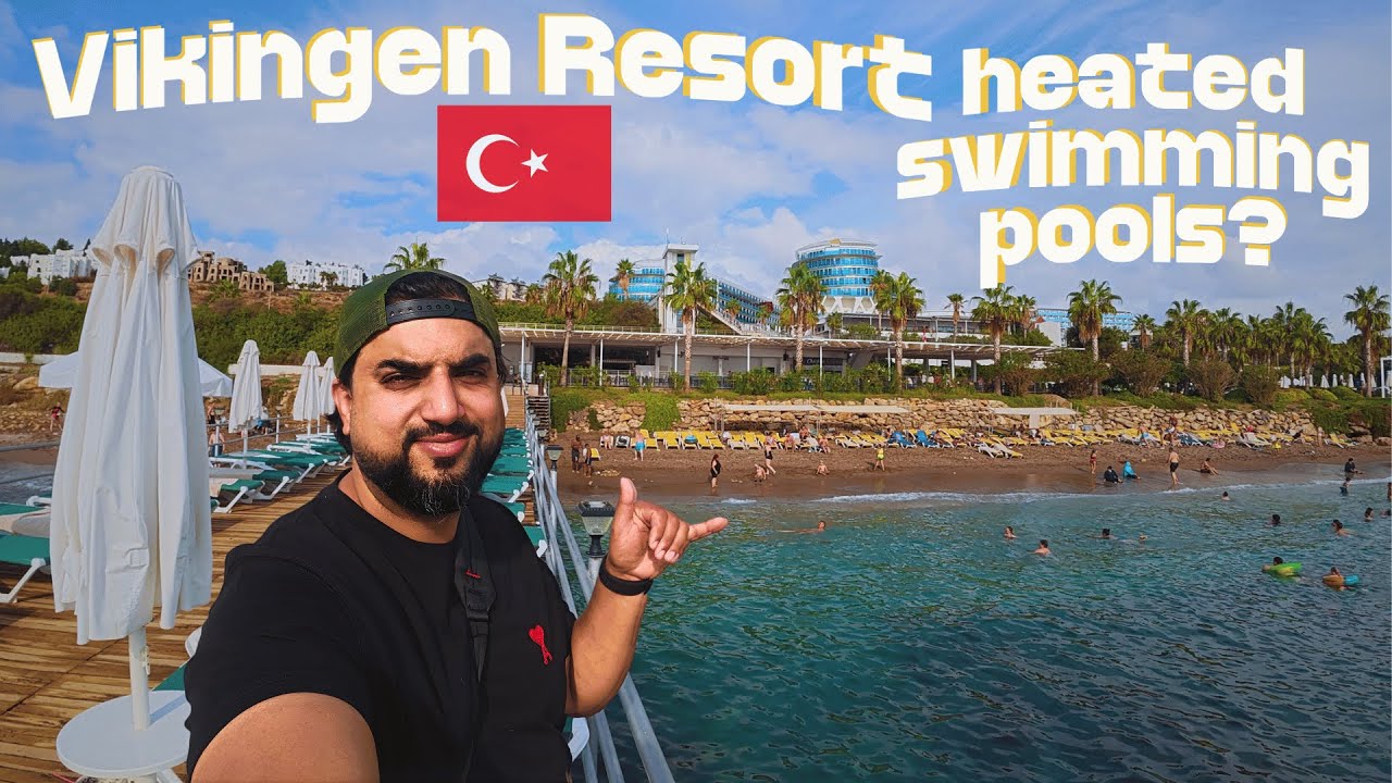 Vikingen Infinity Resort & Spa Alanya | Обзор бассейна и пляжа