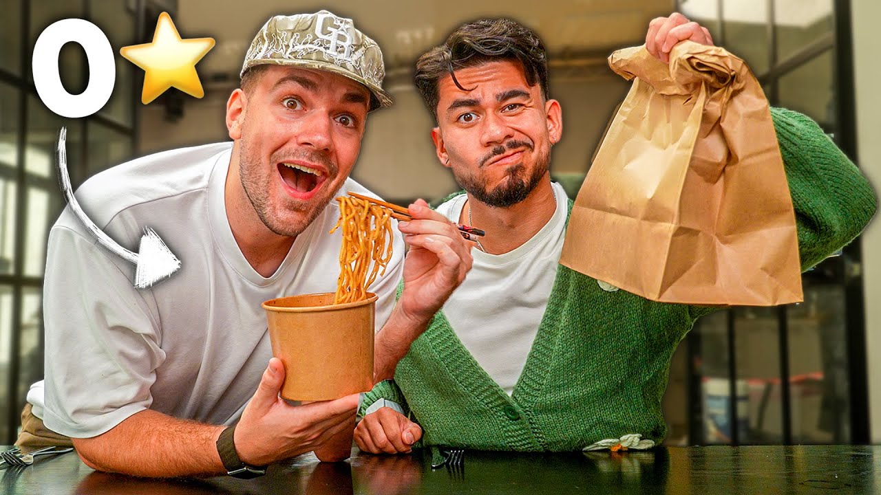 Wir bestellen bei 0⭐️-Restaurants 🤔 (wer findet das beste?)