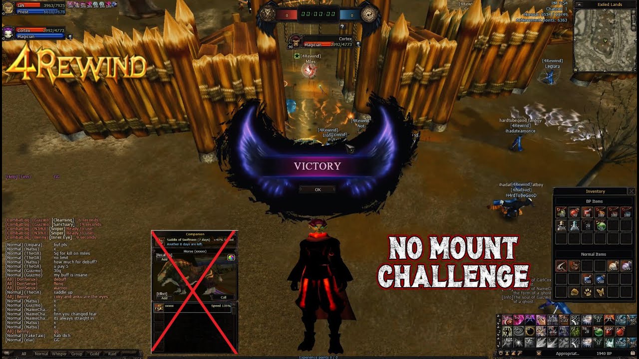 4Rewind ~ NO MOUNT CHALLENGE  | 4Story
