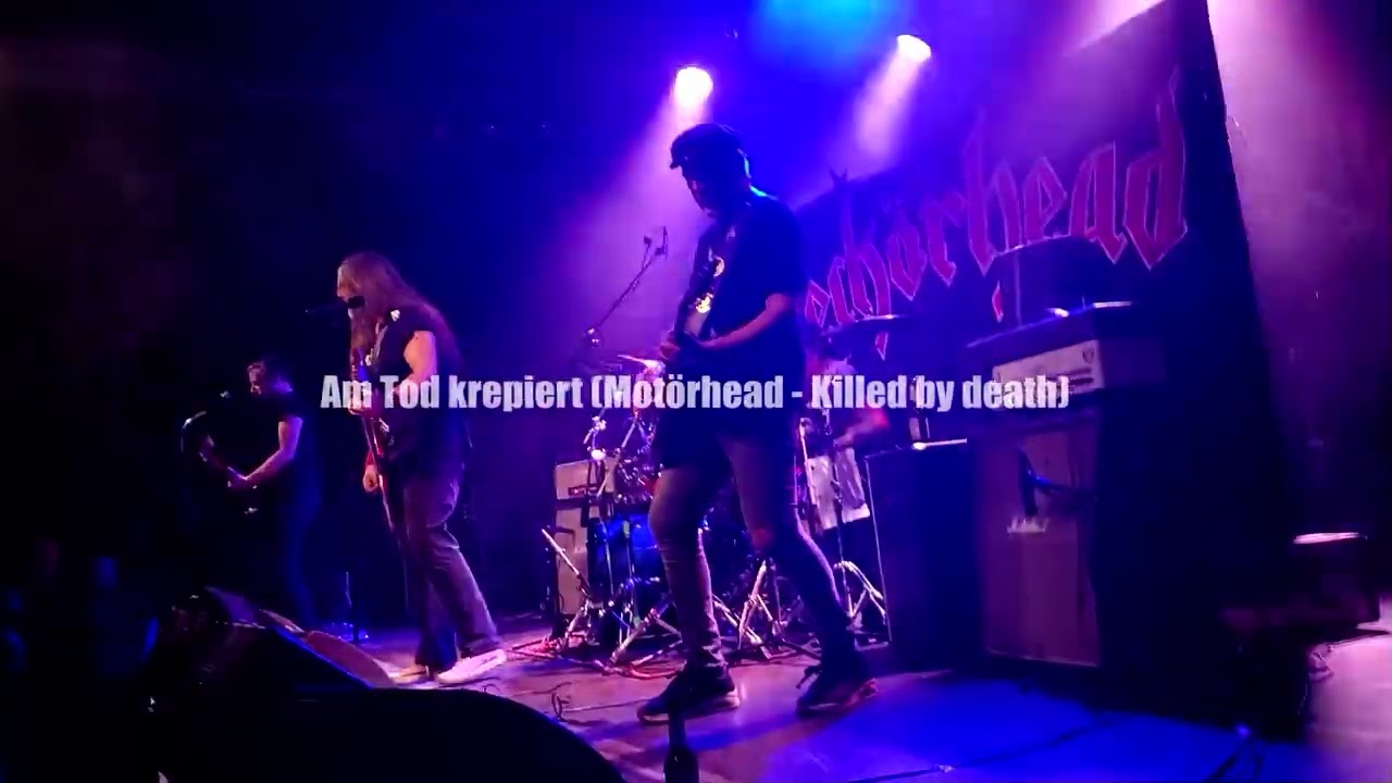 Weckörhead - Am Tod krepiert (Motörhead - Killed by Death) -(Wuppertal,LiveClub Barmen 31.01.2026)