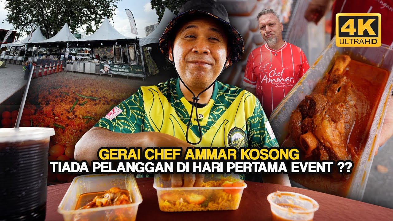 CHEF AMMAR - Ramai Kata TAK SEDAP, Mahal Pulak Tu, Betulke ? (4K)