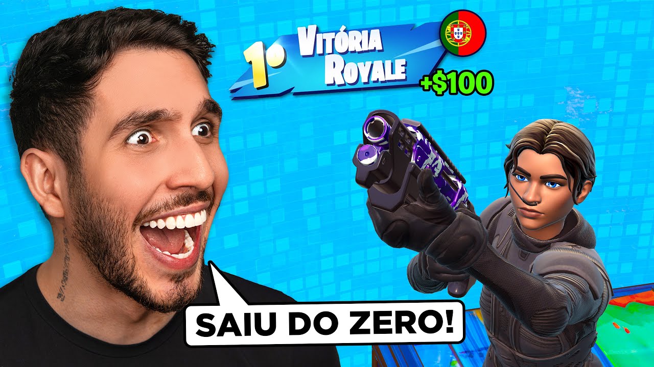 Meus inscritos de Portugal sa&iacute;ram do ZERO na CONSOLE CUP 🤑