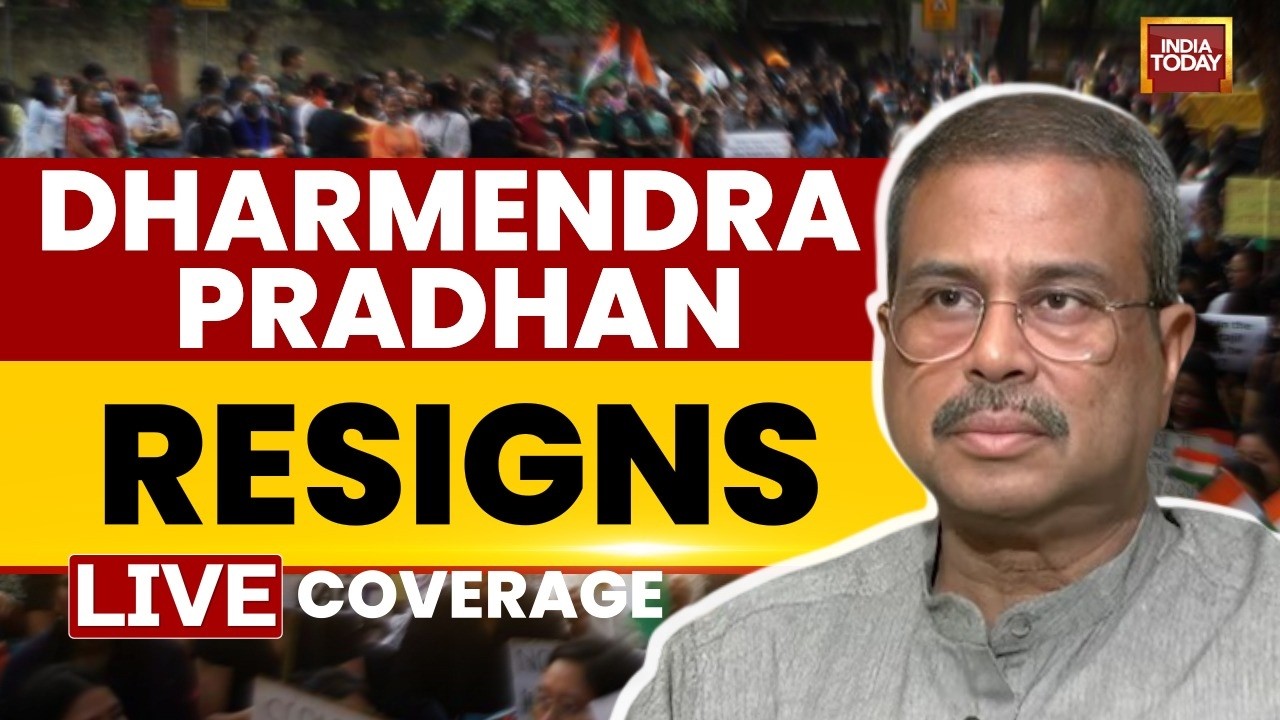 Dharmendra Pradhan Resign Live Updates: Priyanka Gandhi & Other Oppn Leaders React |Jantar Mantar