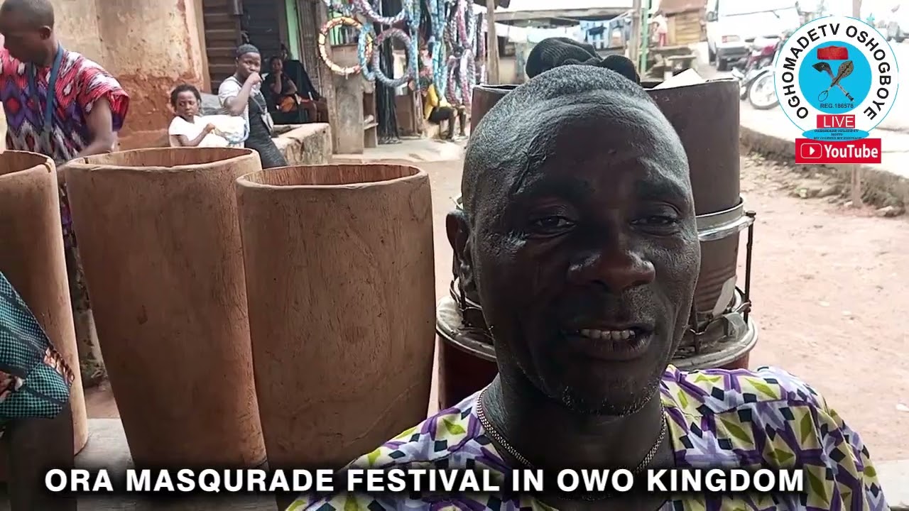 Ora masquerade festival 2024 in OWO kingdom 