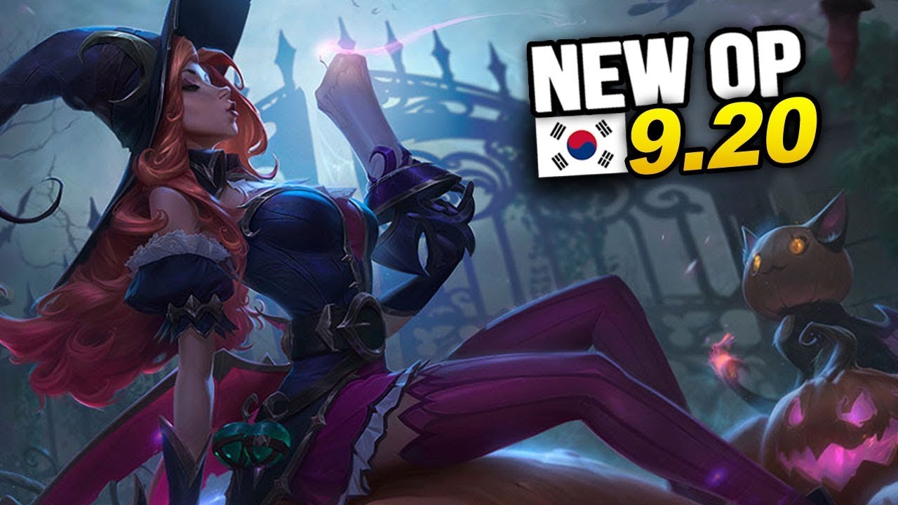 8 New OP Builds and Champs in Korea Patch 9.20 SEASON 9 (League of Legends)