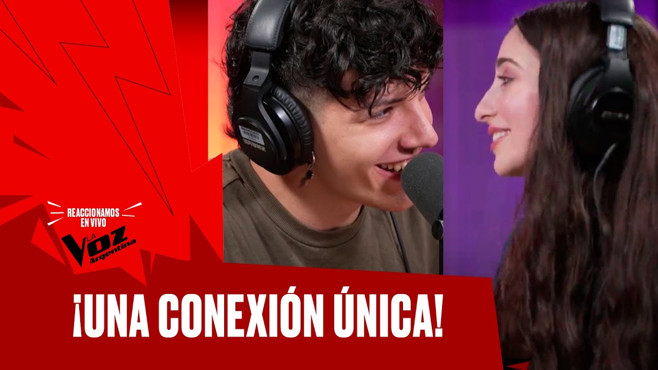 Nicolás Behringer y Laila Speciale cantando juntos | #REACTLAVOZ