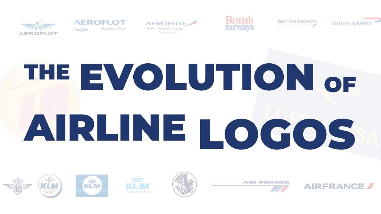 The Evolution of Airline Logos (European Edition)