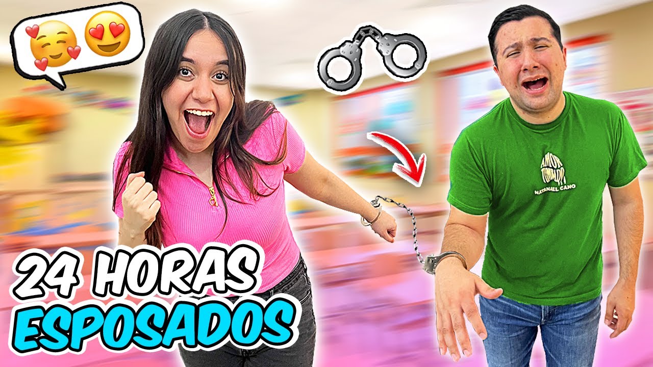 Pasé 24 HORAS ESPOSADO con mi NOVIA 😱😈 *termino mal XD*