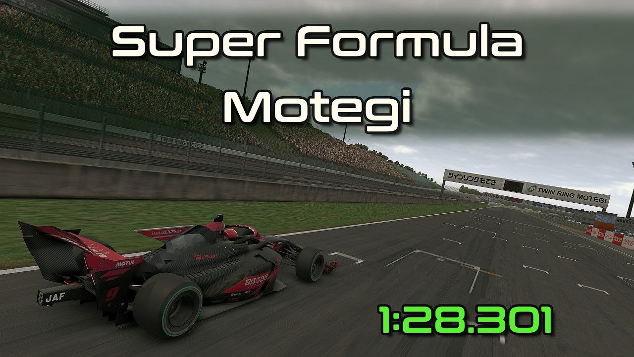 iRacing SF23 Super Formula Motegi Hotlap 1:28.301 - 2026 Season 2