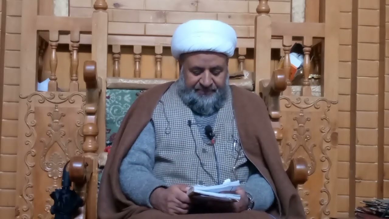 سلسلہ وار  درسِ 22 رمضان 12 /3/2026 1447 ھجری عقائد/  احکام / اخلاق مرکزی امام بارگاہ چورسپہ