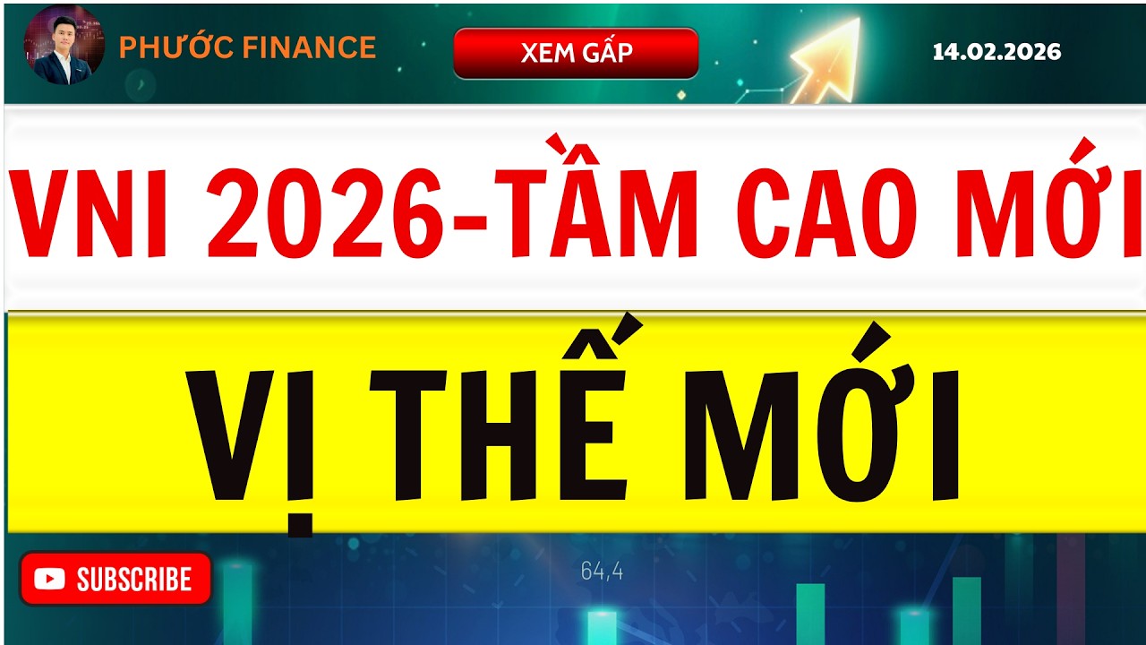 🔴VNI 2026 TẦM CAO MỚI-VỊ THẾ MỚI|NHẬN ĐỊNH CHỨNG KHOÁN| PHƯỚC FINANCE