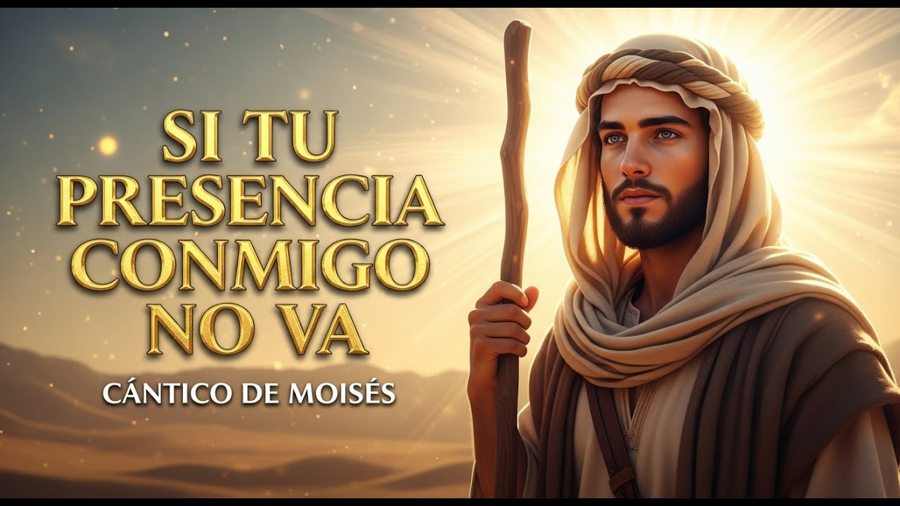 CÁNTICO DE MOISÉS | Si Tu Presencia conmigo no va #músicahebrea #salmoscantados
