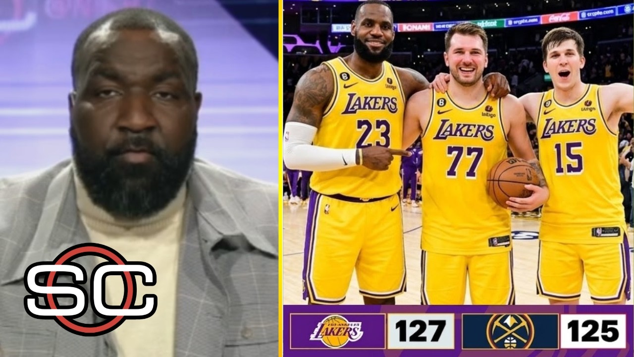 Luka-LeBron-Reaves trio is taking over NBA! - Perkins reacts to Lakers’ 127–125 OT win over Nuggets