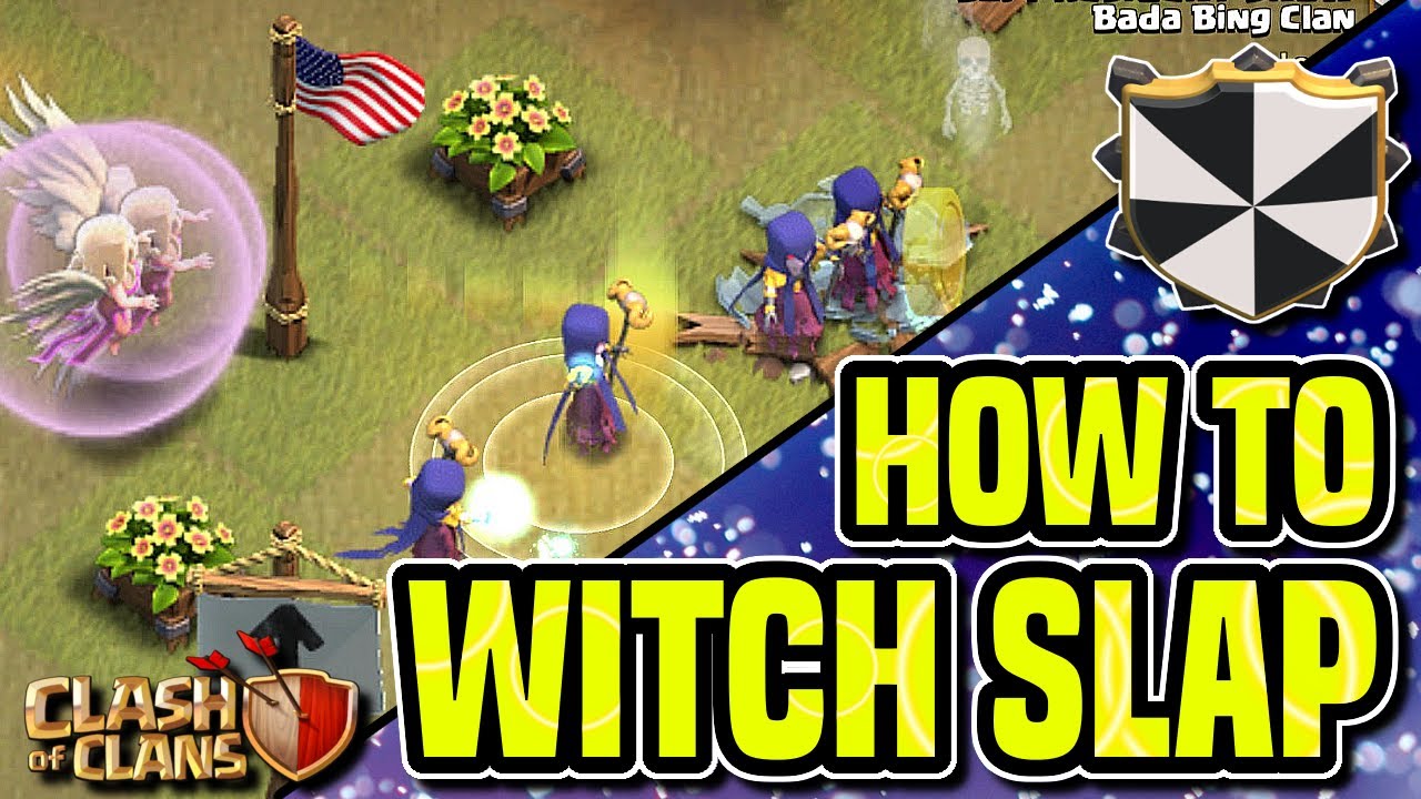 HOW TO WITCH SLAP AT TH9 | THREE STAR WAR ATTACK STRATEGY | Clash of Clans
