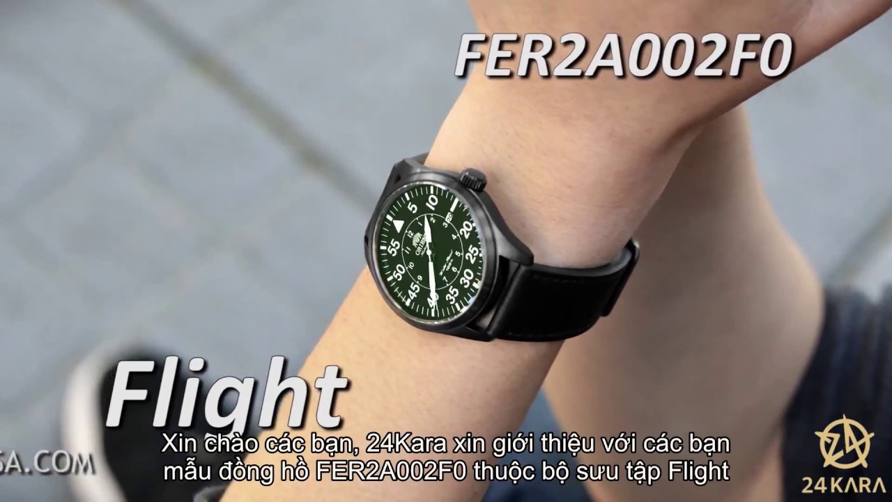 Review đồng hồ Orient FER2A002F0 Flight