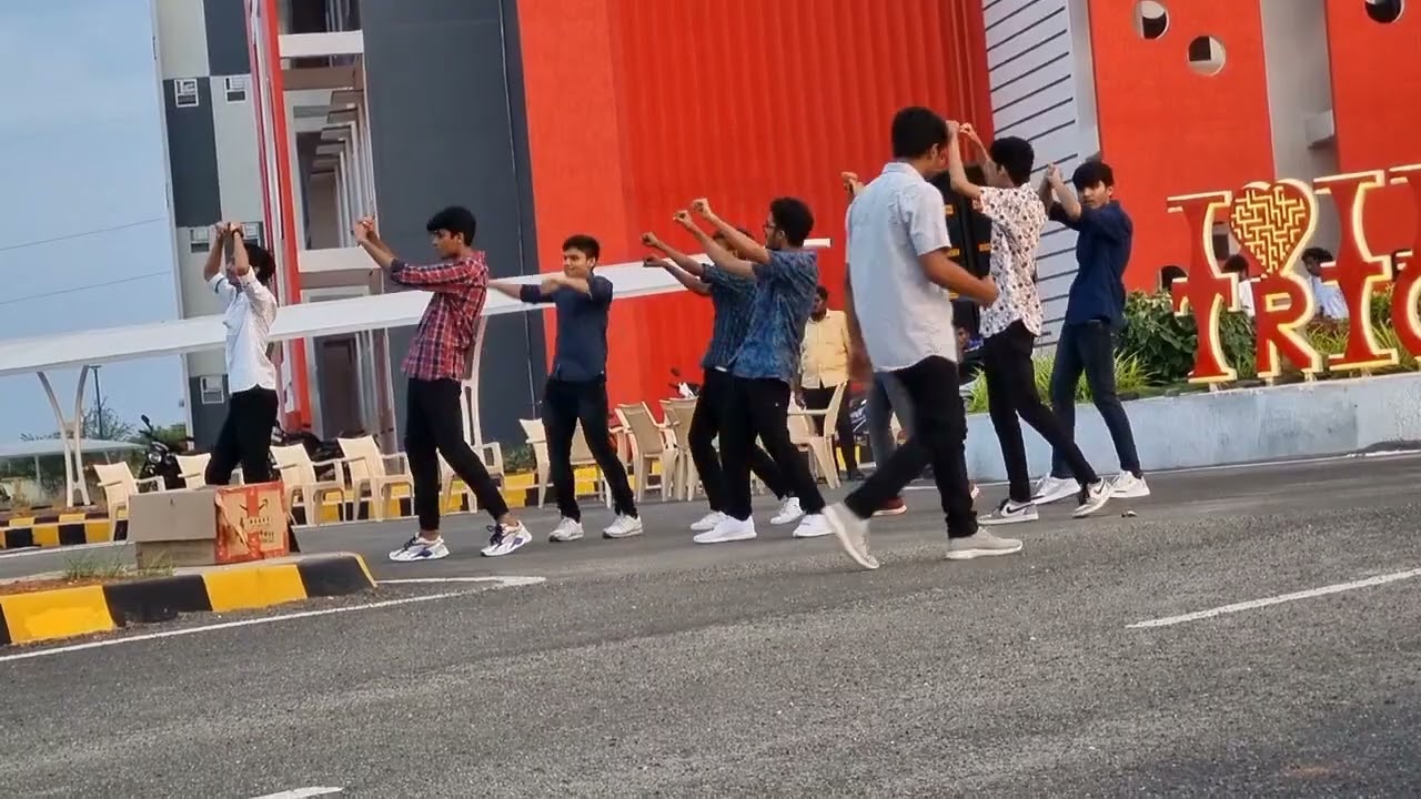 iiit trichy flashmob dance performance 2 #2023 #iiittrichy #nittrichy #naatunaatu #trending