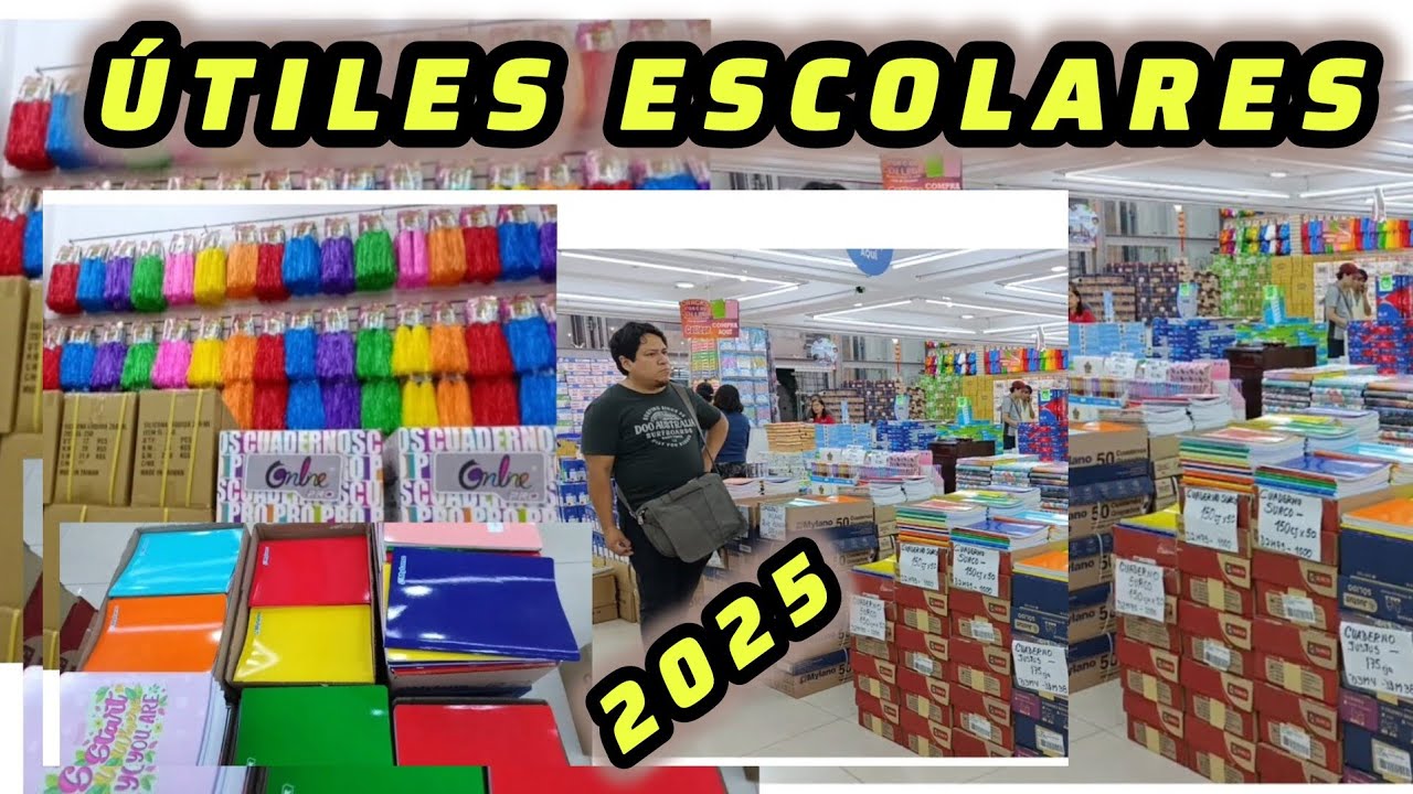 Donde comprar ÚTILES ESCOLARES Baratos en Lima (Mayoreo y Menudeo)