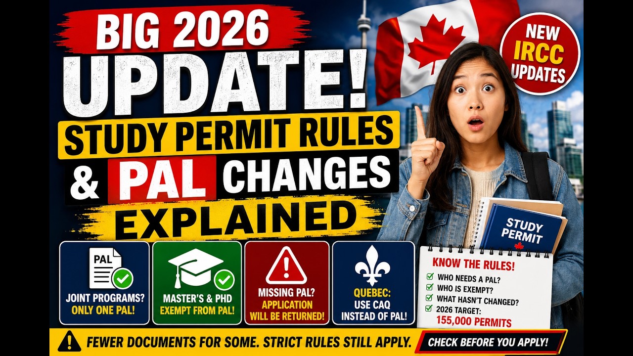Canada Study Permit 2026: BIG PAL Rule Changes Explained