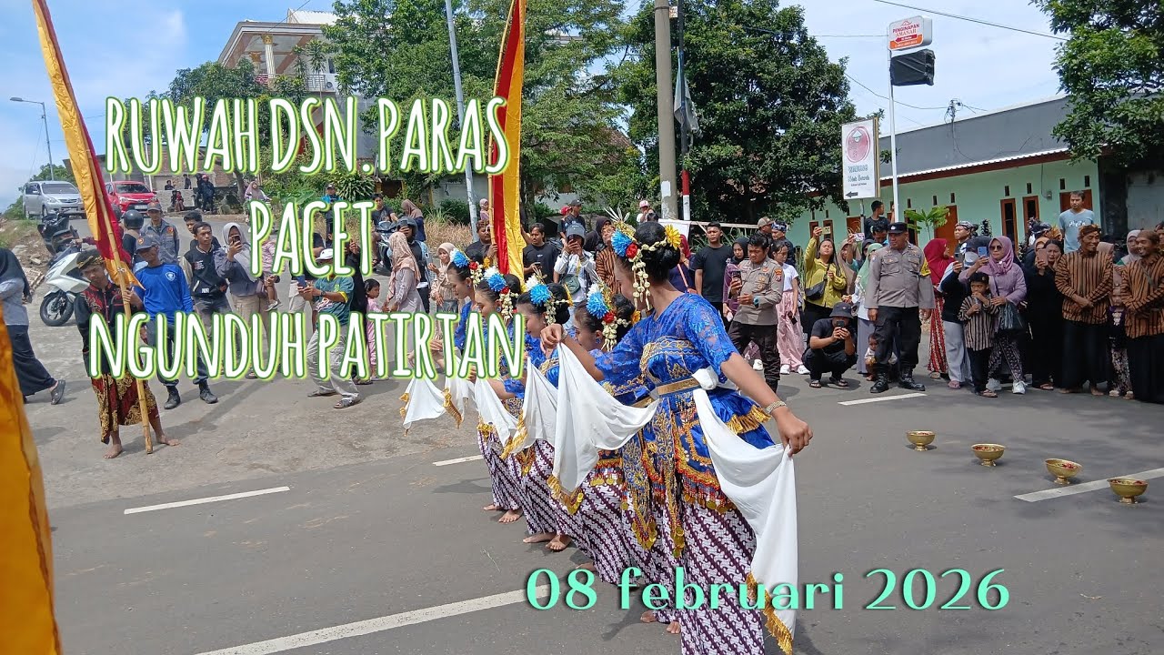 Ruwah dusun paras pacet Mojokerto. ngunduh patirtan 2026