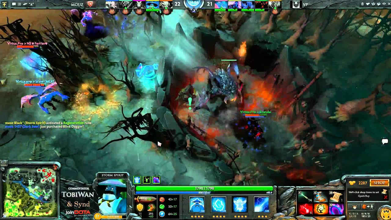 International Qualifier - Mousesports vs Virtus Pro - Game 2