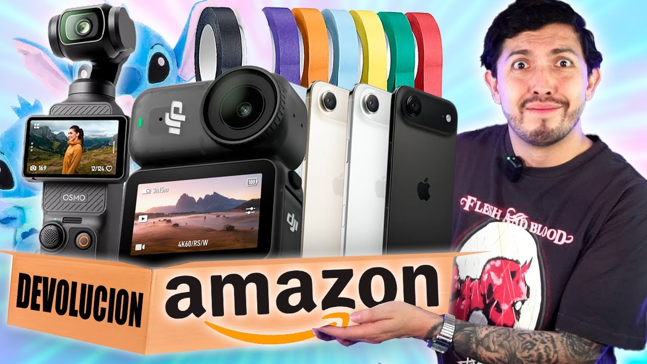 COMPRE LAS CAJA MISTERIOSA MAS COSTOSA DE AMAZON DEVOLUCIONES... IPHONE 17 PRO MAX?
