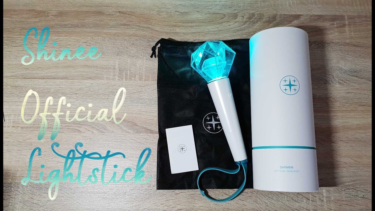 Shinee Official Light Stick Unboxing
