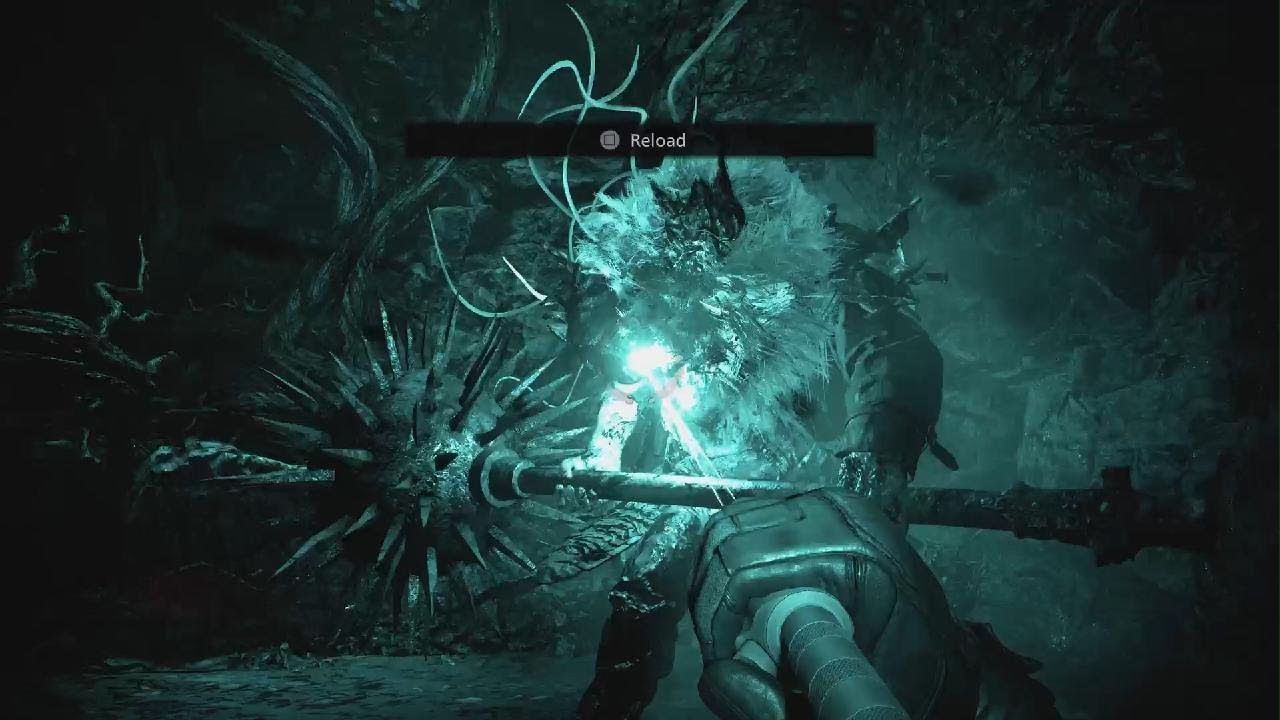 Resident Evil Village Uriaş Strajer (Mace Lycan) Boss Fight Village Difficulty